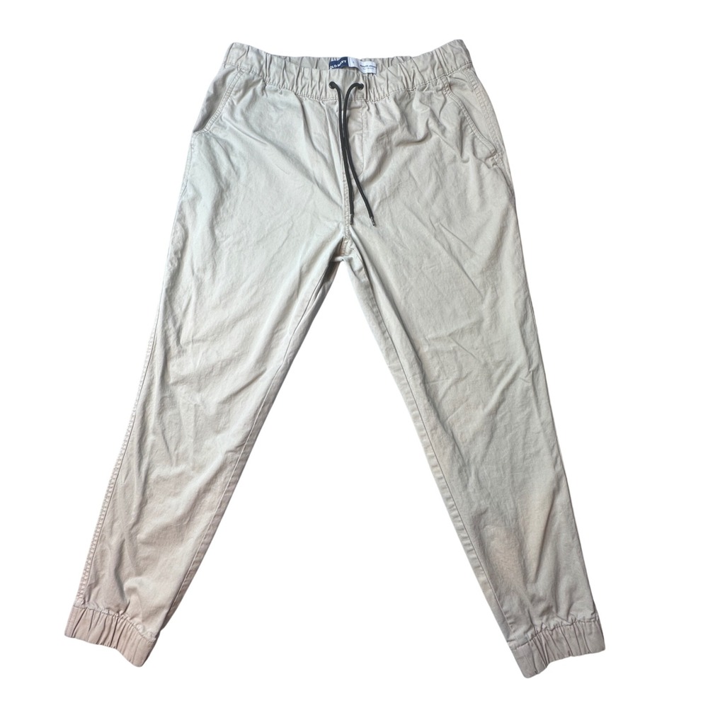 Old Navy Jogger Mens L Modern Jogger Built-In Flex Tan S/598431-16 Stretch